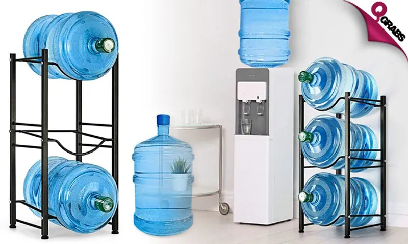 5-Gallon Water Bottle Rack!